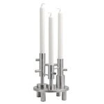 Candles & candleholders, JH candelabra, steel, Silver