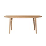 Tavolo da pranzo Evermore, 160 cm, rovere, allungabile