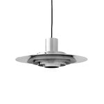 Pendant lamps, P376 KF1 pendant, aluminium, Silver