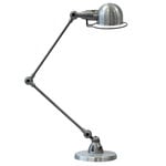 Signal SI333 table lamp, brushed steel