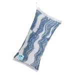 Aallonmurtaja sauna cushion, white - blue Aallonmurtaja sauna cushion, white - blue