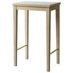 Sibast No 1 side table, 35 x 25 cm, soaped oak - white marble