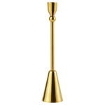 Pirouette candle holder 1 tall, brass Pirouette candle holder 1 tall, brass