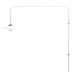, Hanging Lamp n5, ivory, White