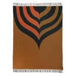 Keisarinkruunu blanket, brown - black - orange Keisarinkruunu blanket, brown - black - orange