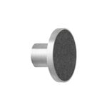 Hook, large, steel - black marble Hook, large, steel - black marble