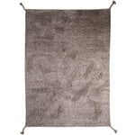 Wool rugs, Uni rug, light grey, Grey