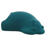 Poufs et repose-pieds, Resting Bear, turquoise, Turquoise