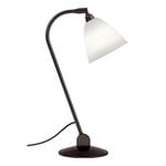 Lampes de table, Lampe à poser Bestlite BL2, laiton noir - porcelaine à la cendre, Noir