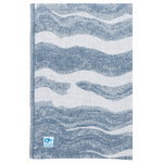 Aallonmurtaja giant towel, white - blue