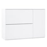 Sideboards & dressers, Fuuga chest of drawers, 96 cm, white, White