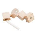Kotonadesign Wooden magnets, set of 4