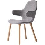 Dining chairs, Catch chair JH1, Sunniva 3/242, Grey