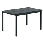 Muuto Tavolo Linear Steel 140 x 75 cm, nero