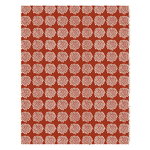 Puketti fabric, red - dark blue - white Puketti fabric, red - dark blue - white