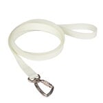 PAIKKA Glow leash, 2,5 x 180 cm, white