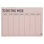 Weekly Planner, pink Weekly Planner, pink