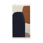 Tappeti in lana, Tappeto Kelim, Merge, 80 x 140 cm, Multicolore