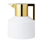 Thermos jugs, Geo vacuum jug, white - gold, White