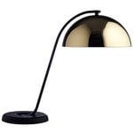 Cloche table lamp, brass