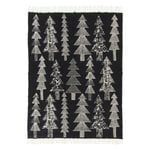 Kuusikossa blanket 130 x 170 cm, black - white Kuusikossa blanket 130 x 170 cm, black - white