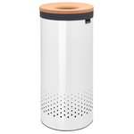 Brabantia Laundry bin 60L, white - cork lid