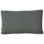 Cuscini e coperte, Cuscino Divine, 32 x 52 x 12 cm, turchese, Grigio