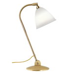Desk lamps, Bestlite BL2 table lamp, brass - bone china, Gold
