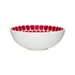 Plates, 24h Tuokio deep plate 18 cm, red, Red