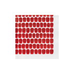 Arabia Tuokio pappersservett 33 cm, 20 st, röd