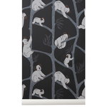 Koala wallpaper, dark green Koala wallpaper, dark green