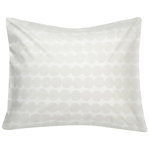 Räsymatto pillowcase, white - grey Räsymatto pillowcase, white - grey