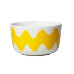Ciotola Oiva - Lokki 2,5 dl, bianco - giallo Ciotola Oiva - Lokki 2,5 dl, bianco - giallo