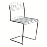 Patio chairs, High Tech Chair, galvanized steel, Silver