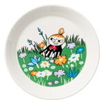 Plates, Moomin plate, Little My and meadow, Multicolour