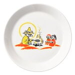 Moomin plate, ABC Snufkin