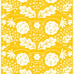 Onni fabric, yellow Onni fabric, yellow