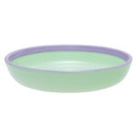 Iittala Play bowl/plate, 22 cm, mint - lilac