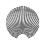 Concha wall hook M, silver Concha wall hook M, silver