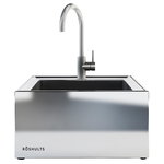 Module sink X, brushed stainless steel Module sink X, brushed stainless steel