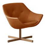Armchairs & lounge chairs, Mandariini chair, oak - cognac leather, Brown