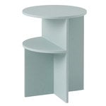 Halves side table, sage green Halves side table, sage green