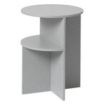 Halves side table, light grey Halves side table, light grey