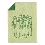 Moomin Arabia Moomin hand towel, 50 x 70 cm, Hattifatteners green