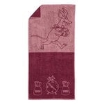 Moomin Arabia Moomin bath towel, 70 x 140 cm, Sniff mauve