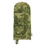Moomin Arabia Moomin oven mitten, Mystical Forest green