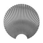 Concha wall hook L, silver Concha wall hook L, silver
