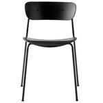 Dining chairs, Pavilion AV1 chair, black, Black