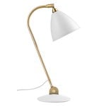 Desk lamps, Bestlite BL2 table lamp, brass - soft white, White