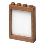 Frames, Lego Wooden Picture Frame, dark stained oak, Brown